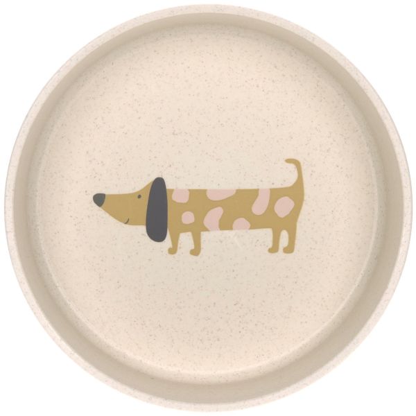 Diep bord Little Mateys spicy orange