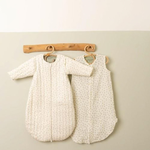 Slaapzak zomer hydrofiel 110 cm – Groen – Maat 110 cm – Essentials – Blueberry Leaves