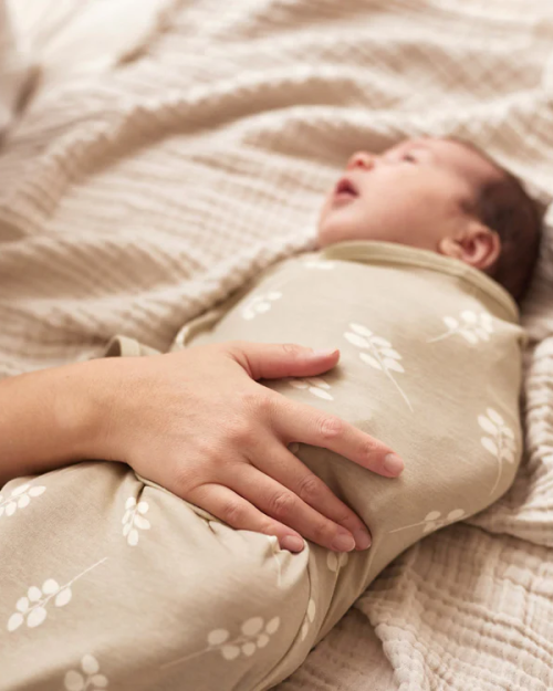 Wrapper 0-3 maanden Twig – Olive Green