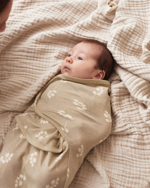 Wrapper 0-3 maanden Twig – Olive Green