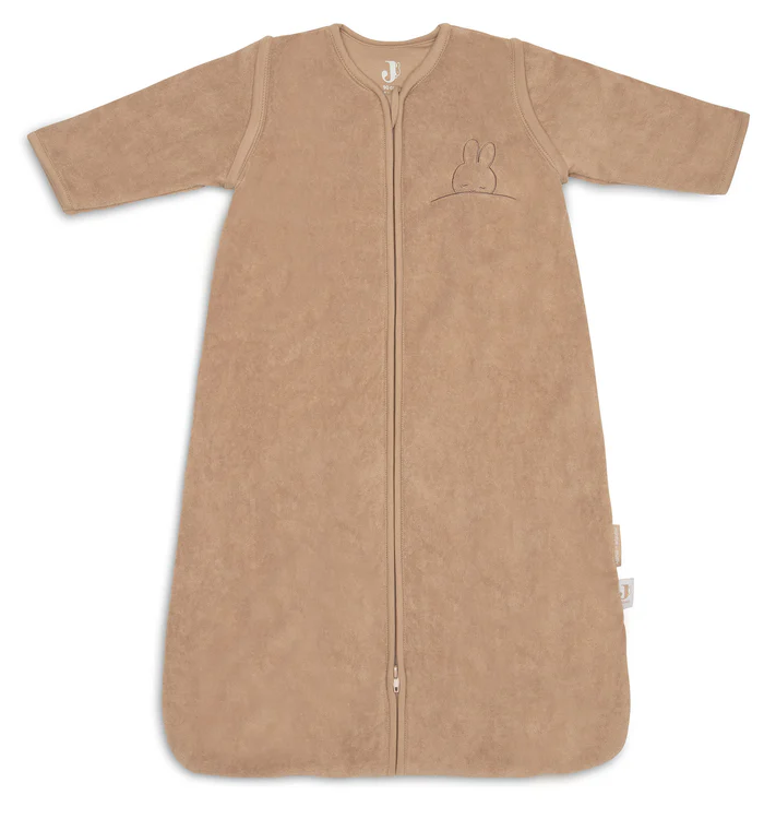 Baby Slaapzak met Afritsbare Mouw 90cm Sleepy Miffy Terry – Biscuit