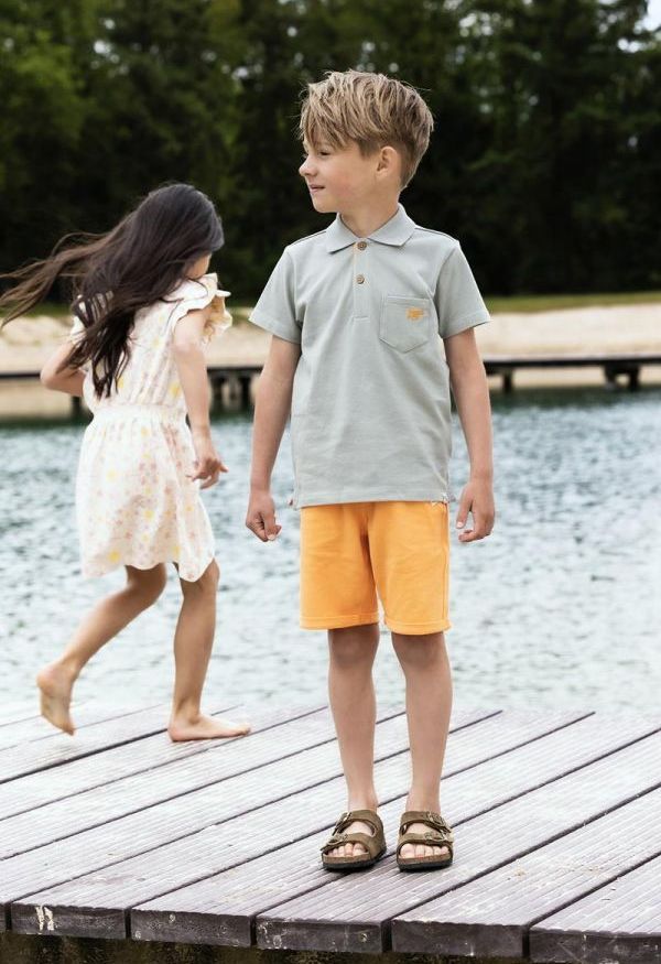 Poloshirt deleon – slate gray