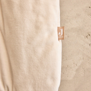 Baby Slaapzak Mouwloos – Velvet Oatmeal 90cm