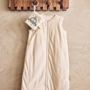 Baby Slaapzak Mouwloos – Velvet Oatmeal 90cm